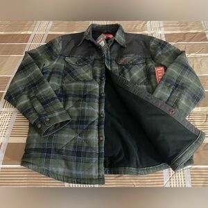 Coleman Flannel Jacket Size Small Men’s New With Tags